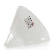 Védőgallér 15 cm átlátszó mintás 1db