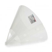 Védőgallér 20 cm átlátszó mintás 1db