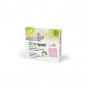 Dronspot 30 mg/7,5 mg féreghajtó rácsepegtető oldat kistestű macskáknak 2x