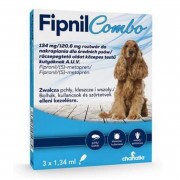 Fipnil combo 134 mg /120,60 mg rácsepegtető oldat közepes testű kutyáknak 3x