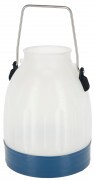 KERBL Műanyag sajtár, áttetsző, 30 literes, kék, 143 mm
