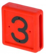 KERBL Lábjelölőszám, 10 db/cs, 3