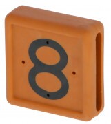 KERBL Lábjelölőszám, 10 db/cs, 8