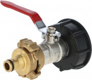 KERBL IBC adapter S60x6, Geka kapcsolóval és Gardena csatlakozóval