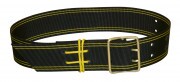 KERBL Kolomptartó, kétsoros, 50x1200mm, fekete/sárga