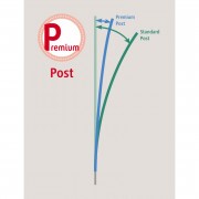 KERBL TitanNet Premio Vario háló, 50 m, 122 cm, dupla leszúrós