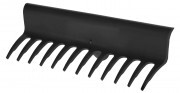 KERBL Gereblye, fekete, 40 cm