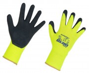 KERBL ActivGrip Lite méret 11/XXL sárga, poliészter/pamut