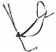 KERBL Szügyelős martingál, fekete Cob