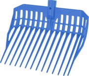 KERBL EcoFork Mini villa nyél nélkül, kék