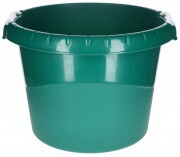 Etető-itató vödör, zöld 45 L