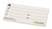 KERBL Feliratozó címke 324482-es fedőhöz (20 db/cs)