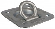 KERBL Rögzítőszem, lappal, 114x124  mm, horganyzott