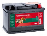 KERBL AKO Premium AGM akkumulátor, 88Ah C100