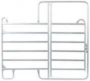 KERBL Kerítéselem 2,4 m x 1,6 m kapuval