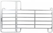 KERBL Kerítéselem 3,6 m x 1,6 m kapuval
