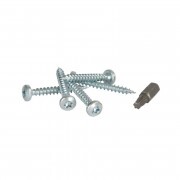 KERBL Facsavar 4,5x3 mm, horganyzott, 100 db, becsavaróval