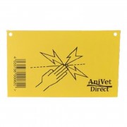 AnivetDirect villanypásztor figyelmeztető tábla