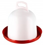 KERBL Duplafalú vákuumos baromfi itató, 3 L