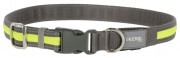 KERBL Light&Reflex villogó nyakörv, sárga, S/M