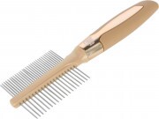 KERBL MagicBrush szőrfésű kutyáknak, finom/durva, arany