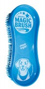 KERBL MagicBrush puha műanyag kefe kutyáknak, kék