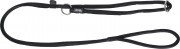 KERBL Róma vezetőpóráz, bőr, 170 cm, 8 mm, fekete
