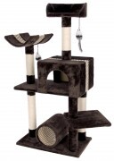 KERBL Safari Big macskafa, barna, 60x36x122 cm