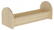KERBL Rágcsálóetető fából, 28x10x10 cm