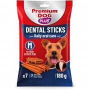 Premium Dog Plus Jutalomfalat Dental Stick 180g