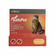 SafePet 52,5 mg/0,7 ml spot on macska 1x