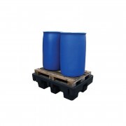 Jonesco Eurosump 2 hordós kármentő, fekete (rács nélkül)