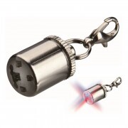 Trixie Nyakörvre Világítós Biléta kutyának ls macskának 1cm ezüst