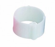 Baromfi jelőlőgyűrű 12 mm fehér 25 db
