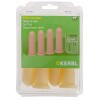 KERBL Hosszú cumi 125mm, sárga, 4 db/cs KR146-4