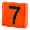 KERBL Jelölőszám 10db/csomag, narancssárga, 7 KR207467