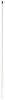 KERBL Karó Easy Net hálóhoz, 90 cm fehér, szimpla leszúrós KR27202