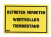 KERBL Figyelmeztető tábla  20x30cm-es KR29642
