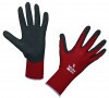 KERBL Soft N Care Landscape kerti kesztyű méret 7, piros, nitrile borítás KR297286
