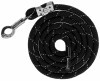 KERBL Fényvisszaverő vezetőszár, fekete/ezüst, pánikkapoccsal KR3224648