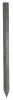 KERBL Újrahasznosított karó, négyszögletes 70x70x2000mm, szürke KR442057