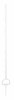 KERBL Kengyeles karó 163cm fehér- 5 db/cs KR444180