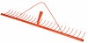KERBL Széna gereblye nyél nélkül ( fém 85 cm/24 fogas ) KR50212