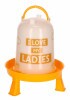 KERBL Műanyag baromfii itató, lábakkal, 3 literes - I love my ladies KR70166