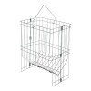 KERBL Baromfi fém takarmánytartó állvány, 26 x 19 x 34 cm KR73198
