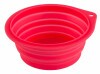 KERBL Szilikon utazótál, pink, 500 ml KR80501