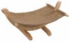KERBL Siesta 2.0 pihenőágy, barna, favázas, 61x37x29 cm KR81559
