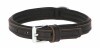 KERBL Vegas HQ bőr nyakörv, fekete, 56-64cm, 40mm KR82034