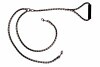 KERBL Dupla póráz, 12mmx140 cm, fekete KR82177