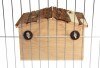 KERBL Nature rágcsálóház, rácsra szerelhető 22,5x31 cm KR82747